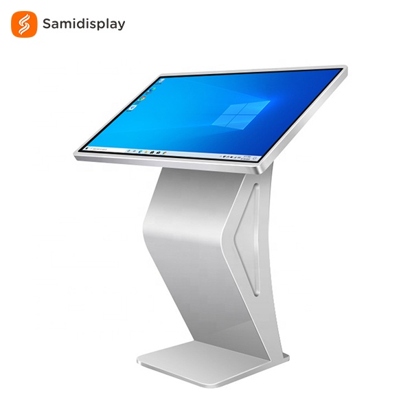 65 inch Horizontal Touch Screen Interactive All In One Pc Kiosk