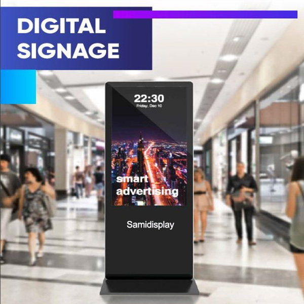 Freestanding Digital Kiosk Application Scenario