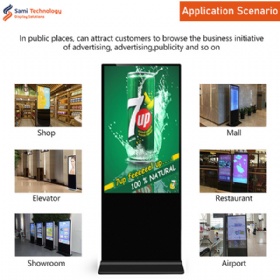 55 inch Freestanding Digital Signage