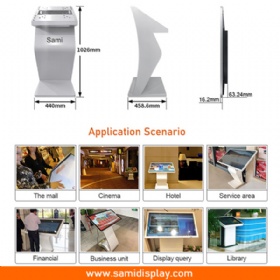 32 inch Interactive Touch Screen Indoor Kiosk With Android Or Windows